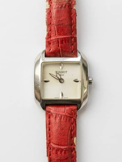 Original Tissot 1853 Ladies Watch - Swiss Quartz - Red Leather