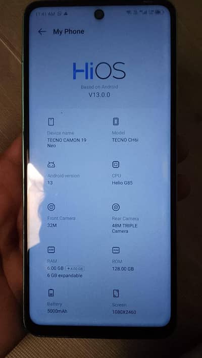 Tecno CAMON 19 Neo