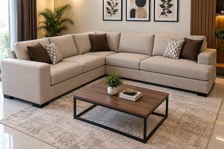 L Shape sofa