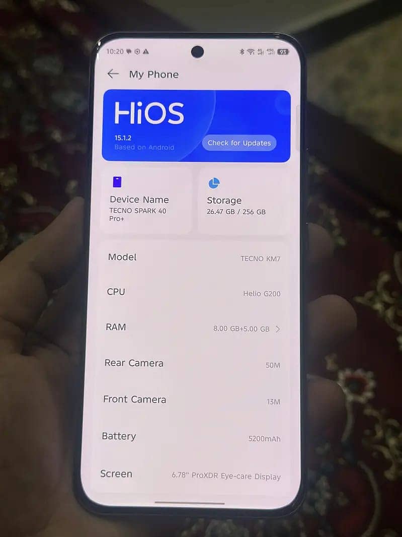Tecno Spark 40 pro plus 0