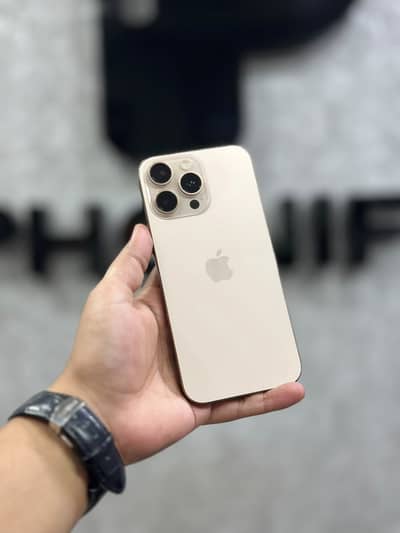 iPhone 16 Pro Max 512GB JV SIM Lock 90% Battery Waterpack