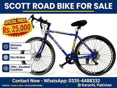 SCOTT Imported Road Bike - Drop Bar Racing