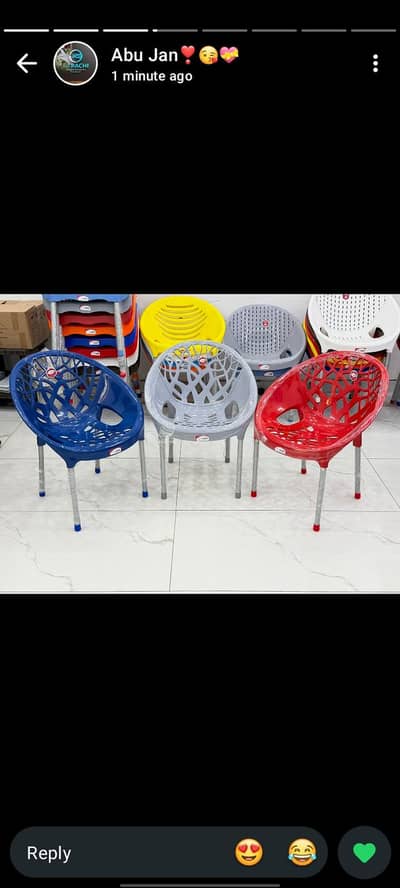 Pure mall whole sell rate Karachi Plastic and Office Furniture