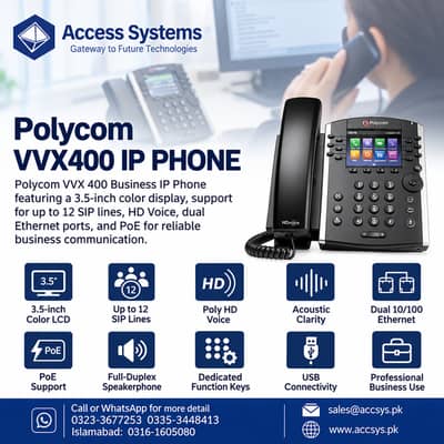 IP Phones Cisco |  Polycom VVX | Grandstream | GXP1625 | 0335-3448413
