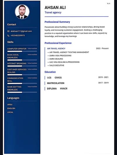 JOB WANT IN ISLAMABAD AND RAWALPINDI