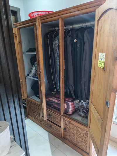 original wood wardrobe. . . urgent sale