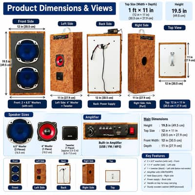 speakers woofers. boofer. . . 03375647164