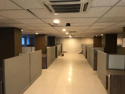 Fully Furnished Office Space available in blue area 6,000 Sqr ft