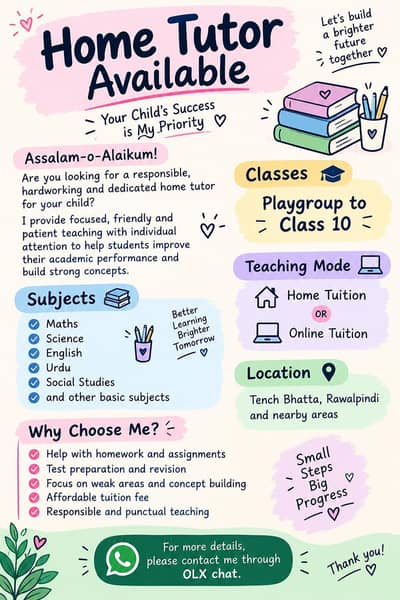 All subjects teacher junior to senior classes