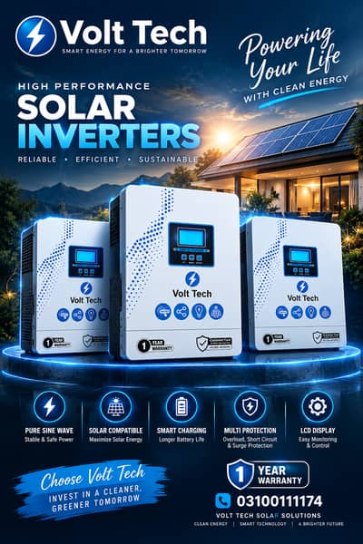 solar inverter /volt tech/goodwe/solis/solarmax/maxpower/knox