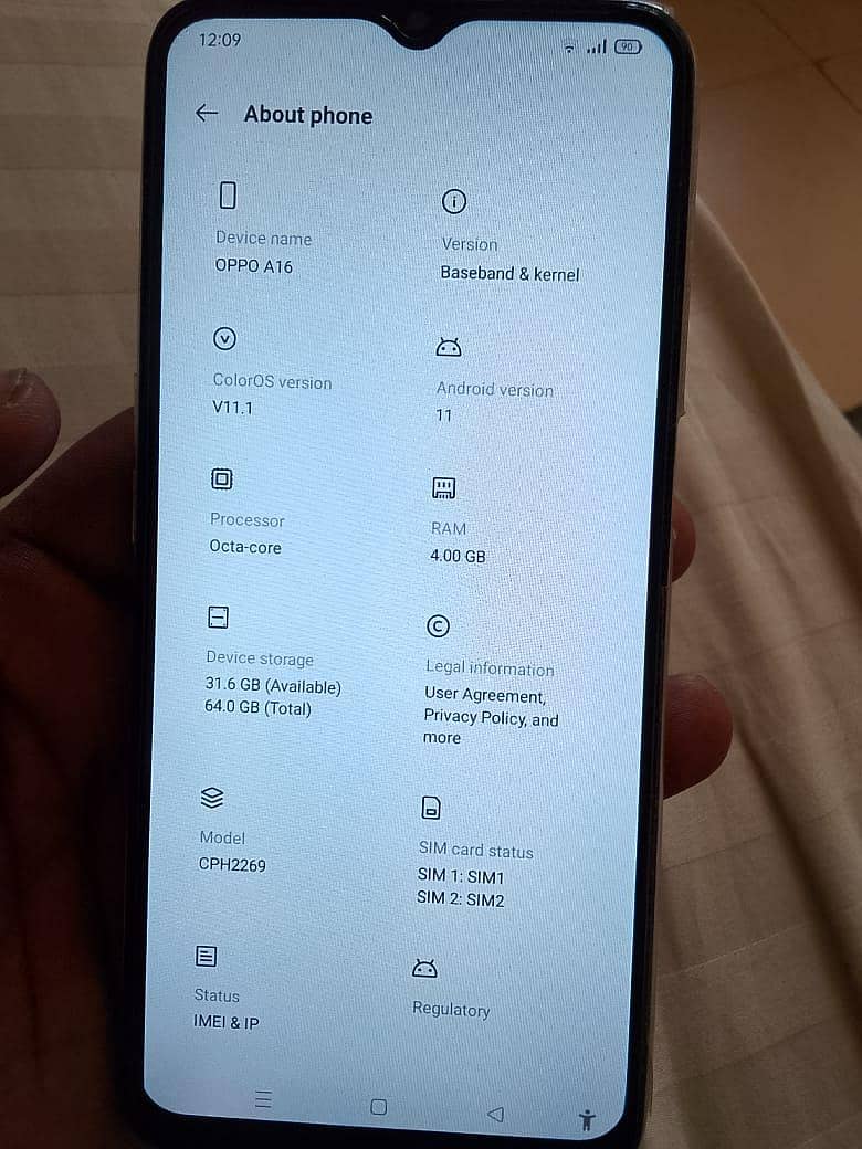 OPPO A16 3