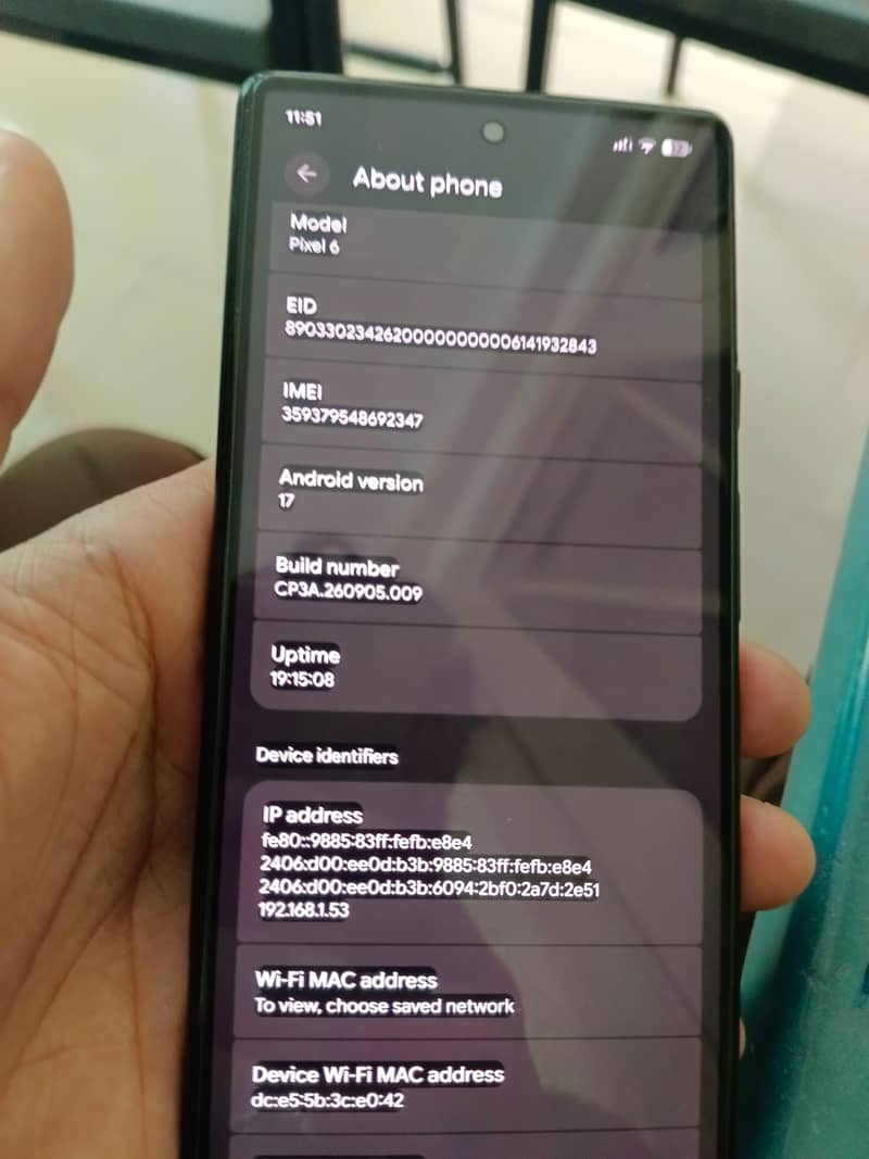 Google Pixel 6 5