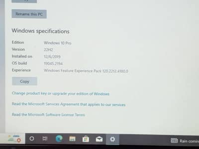 HP Laptop Core i5 - Windows 10 Pro