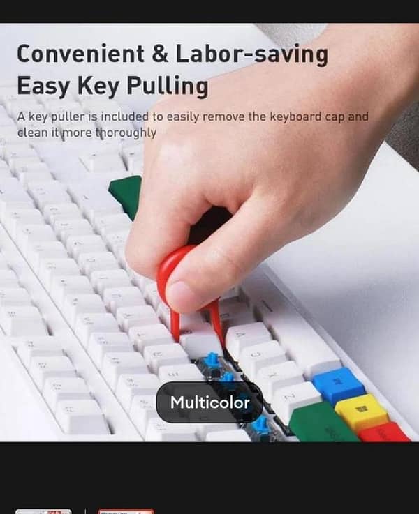 T  Keyboard Cleaning Brush Computer Earphone Cleaning tools Keyboard Cleaner Key Cap Puller kit