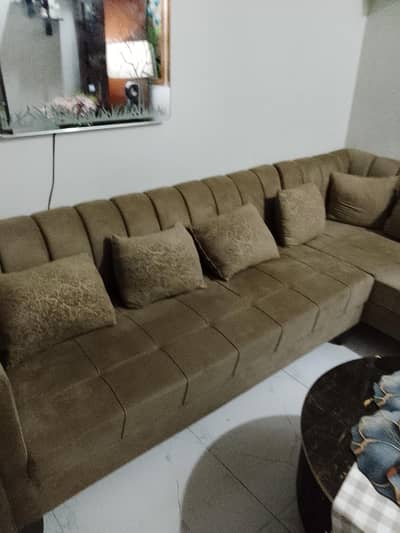 6 seater sofa l shap