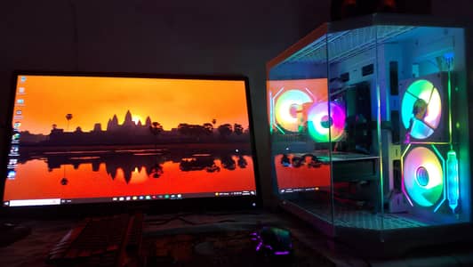 Full Beast Gaming Setup | 30" Big LED + RX 580 8GB | Unbeatable Price