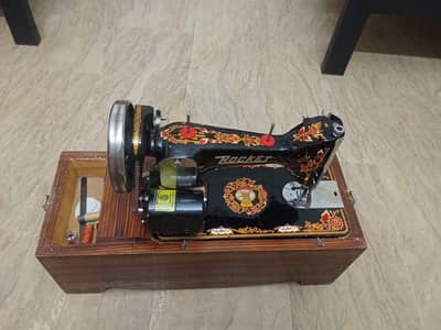 Rocket Sewing Machine with Wooden Table – For Sale
