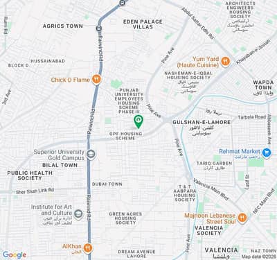 A Well Designed Residential Plot Is Up For Sale In An Ideal Location In Lahore