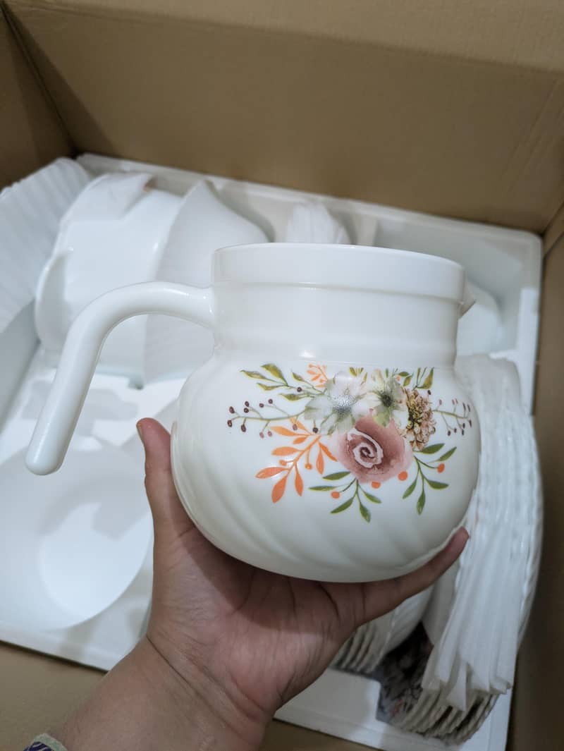 dinner set marble 72 pcs 5