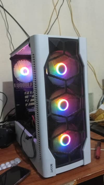 i7 6th generation Asus board with RGB case boost lion