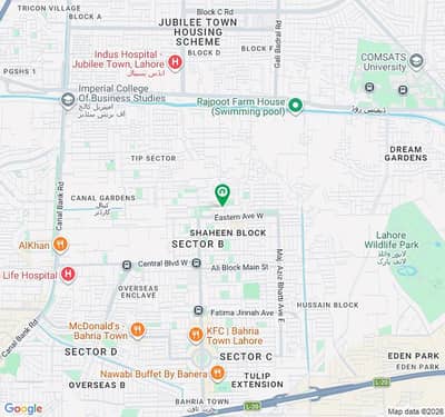 BAHRIA TOWN LAHORE TAKBEEER BLOCK 10 MARLA PLOT FOR SALE