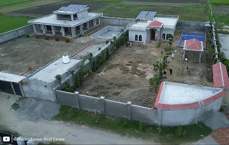 2 Kanal Farmhouse Plot On Ground Lahore Orchard Farmhouse
