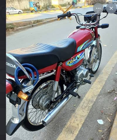 Cd 70 14000 km driven ha