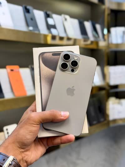 iPhone 15 Pro Max 256GB | Official PTA Approved | 92% Battery Health