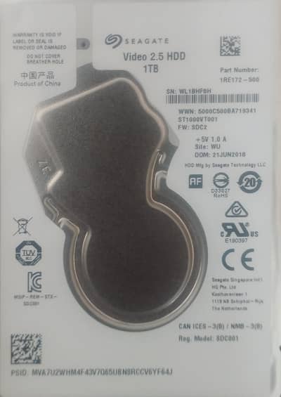 1Tb Seagate brand new