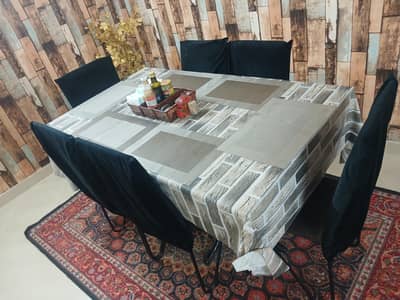dining table with 6 chairs
