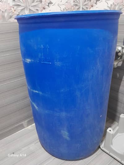 water storage drum ( 250 lit)