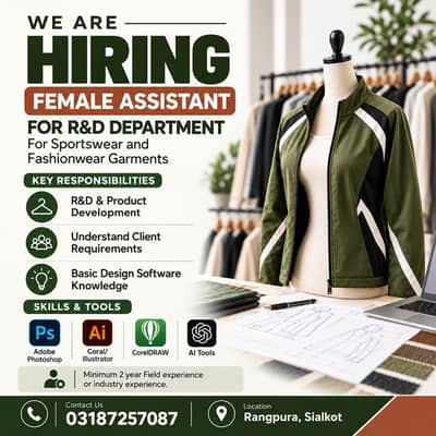 Female office Assitant and Management