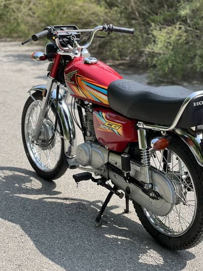 Honda CG 125 2022 Model isb number
