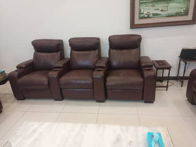 Set of 9 Recliners Sofa Set for Sale