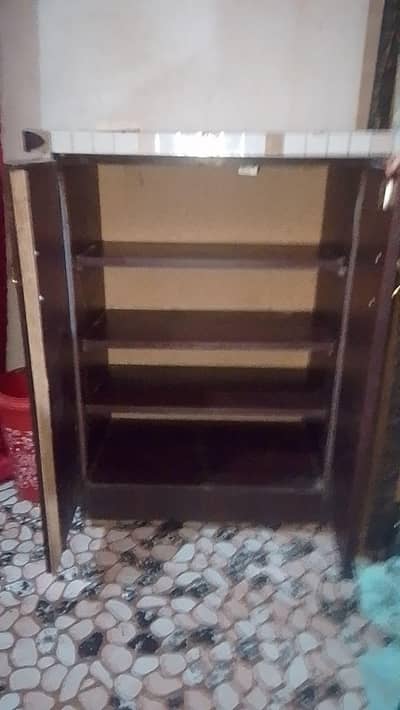small cabinet with 4 shelf