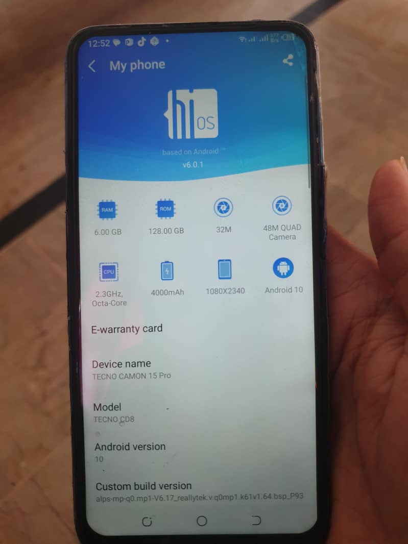 Tecno CAMON 15 Pro 0
