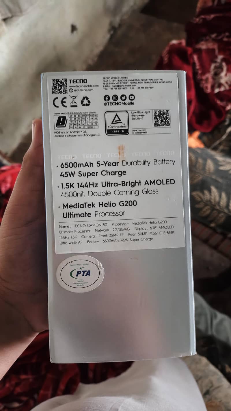 Tecno Camon 50 5