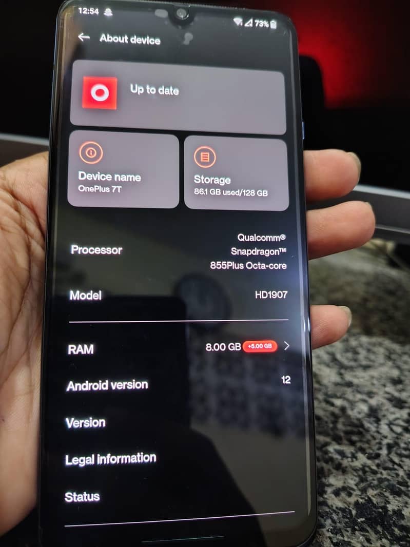 One Plus 7T 5
