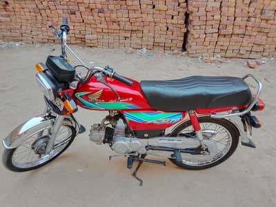 Honda CD 70 2018 model ha, all original documents Hain