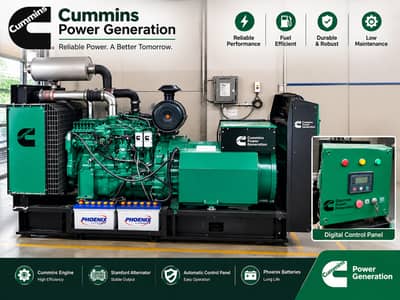 Cummins Diesel Generator for Sale in Faisalabad – Demand 18 Lakh