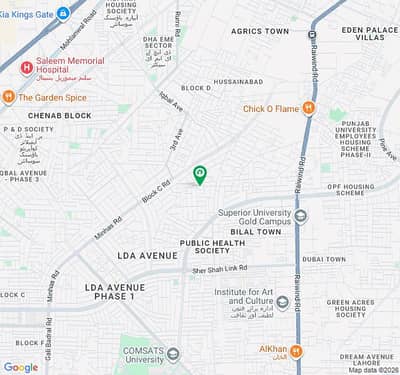 1 Kanal Plot Available For Sale Best Location Block C