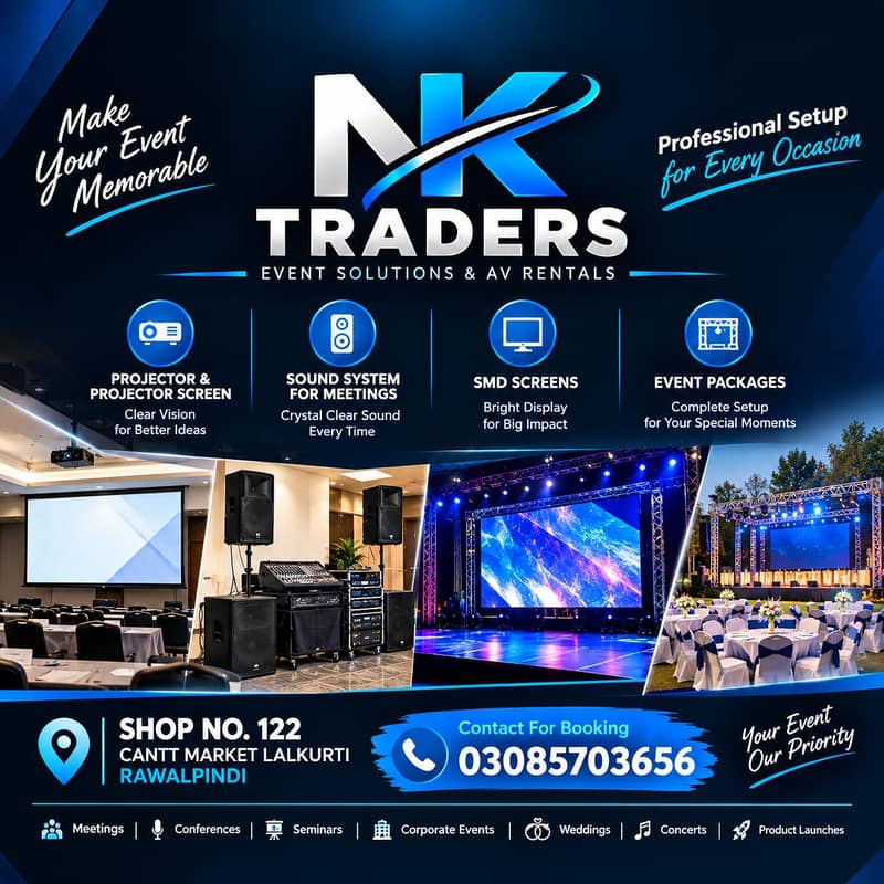 corporate events setup 1