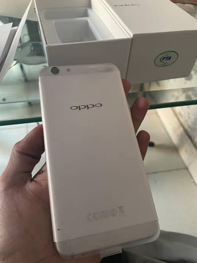 oppo F1s official PTA approved dual physical with box