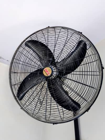 NFC Full Size Bracket Fan – Black | For Home & Shop