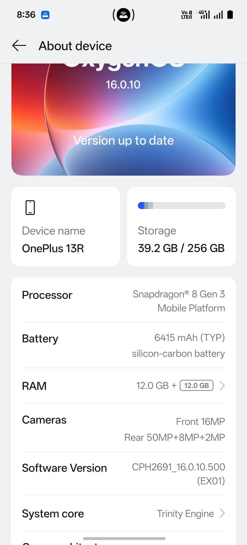 One Plus 13R 7