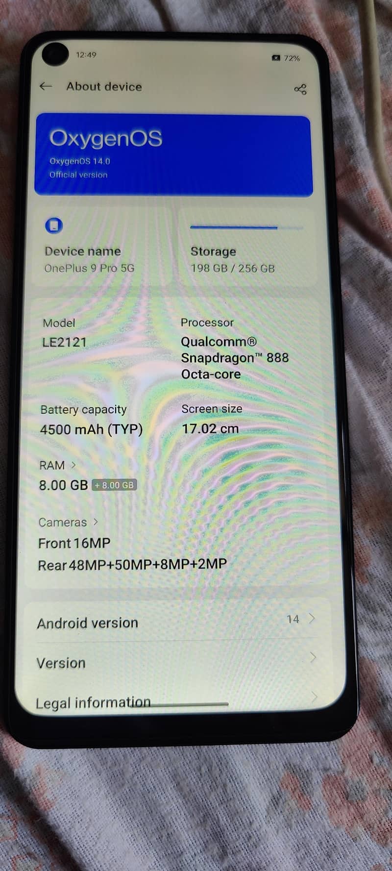 One Plus 9 Pro 7