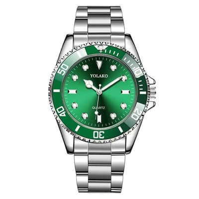 Submariner Diver Luxury Watch for Men - Rotating Bezel & Solid Steel