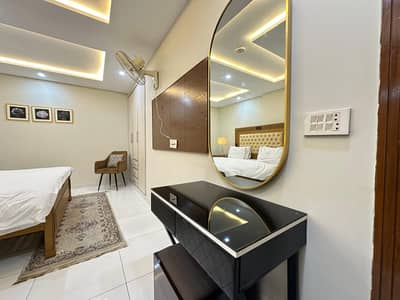 1 Bed Luxury Furnished Apartment Available For Rent Sector C Bahria Town Lahore