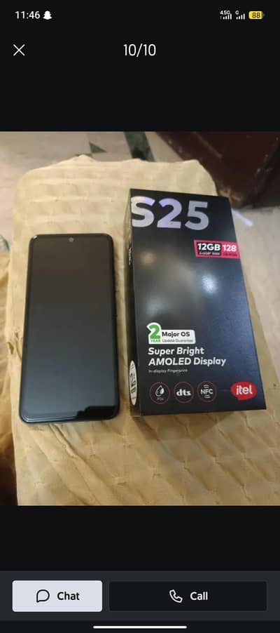 Itel S25 6+6 128  exchange iphone PTA