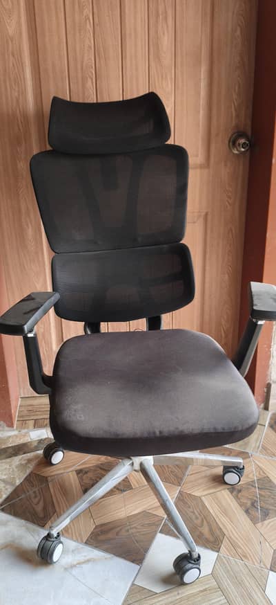 Ergonomic Mesh Gaming & Office Chair with Headrest and Lumbar Support
